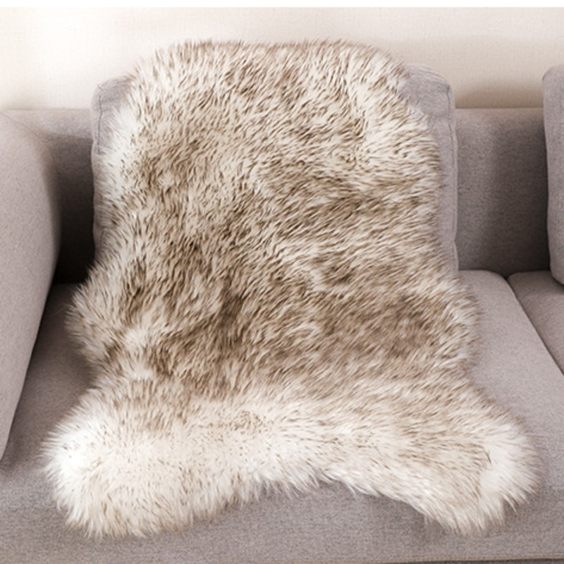 Cowhide Rug Faux - Karpet Kulit Domba Buatan Bulu Lembut
