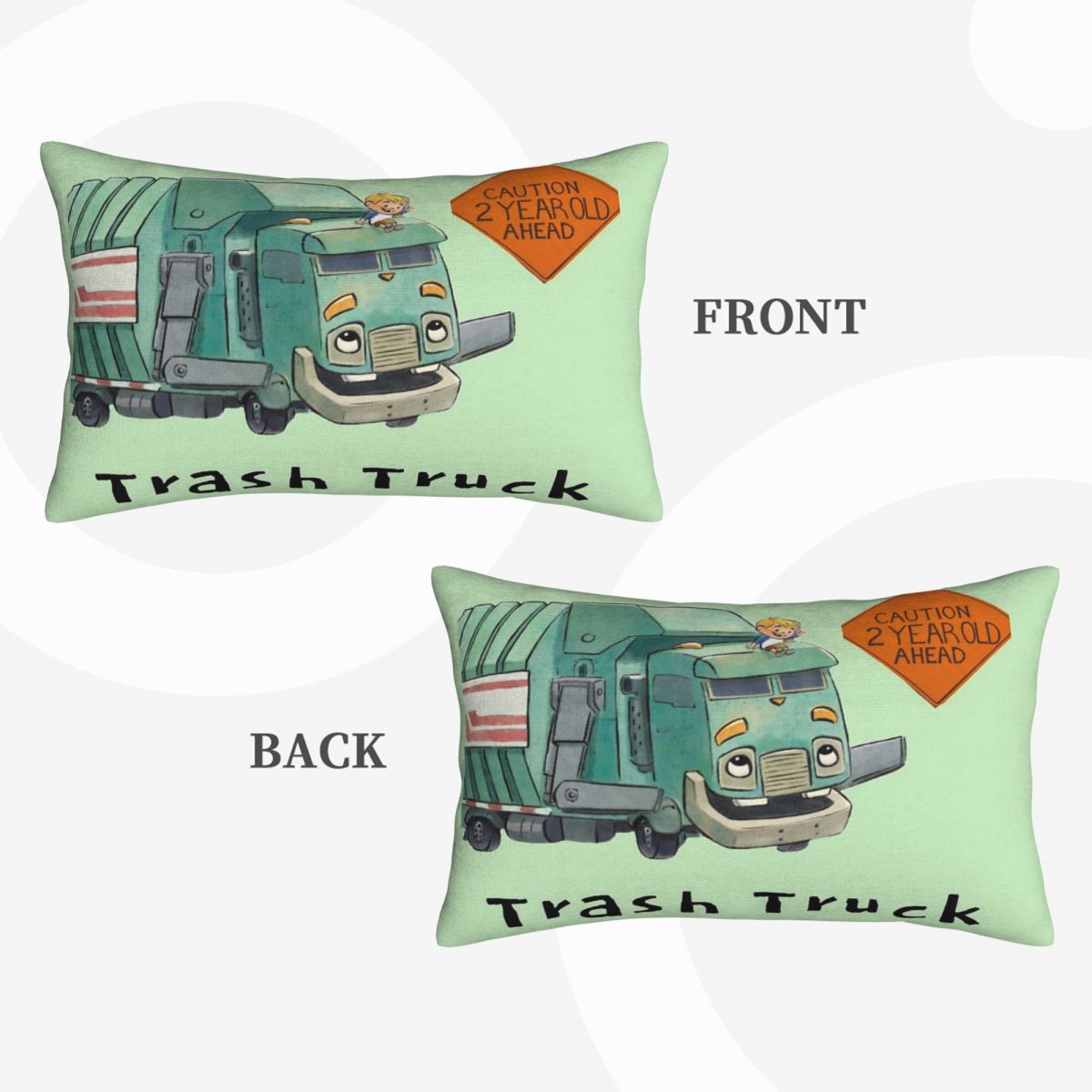 Home Decor Netflix - Truk Sampah Kartun Netflix Sarung Bantal