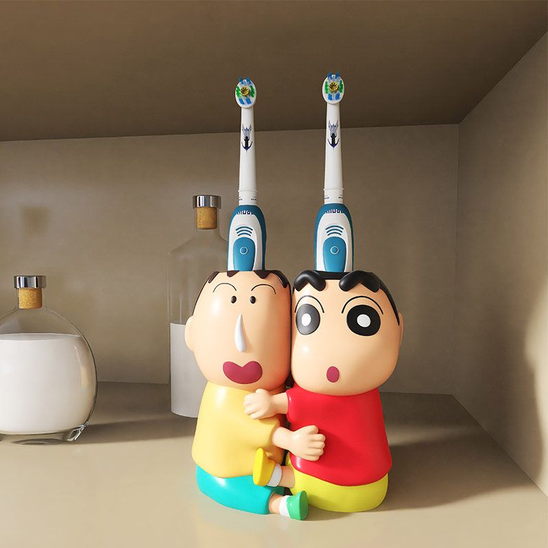 Home Decor Ai - Rak Penyimpanan Sikat Gigi Elektrik Pasangan