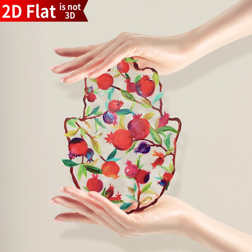 Home Decor You - CIFBUY Hiasan Dinding Logam Hamsa, Dekorasi