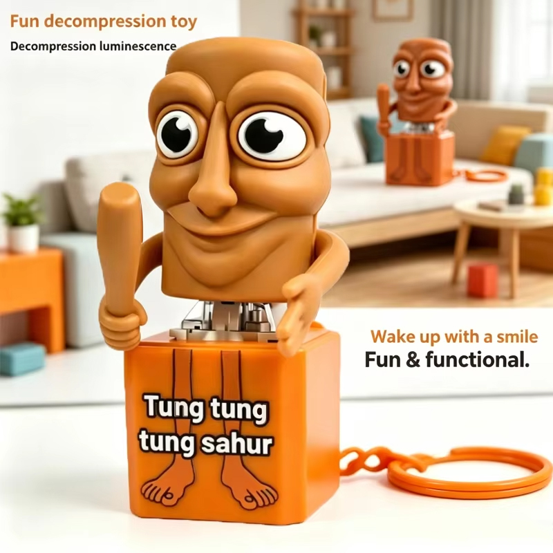 Home Decor Deals - Gantungan Kunci Tung Tung Tung Sahur
