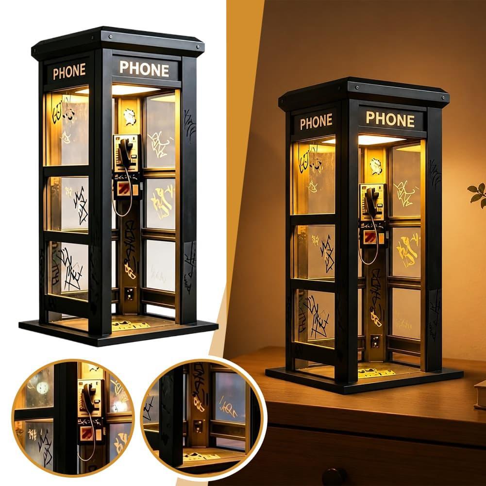 Home Decor Light - Lampu Meja Bentuk Telepon Kabin London