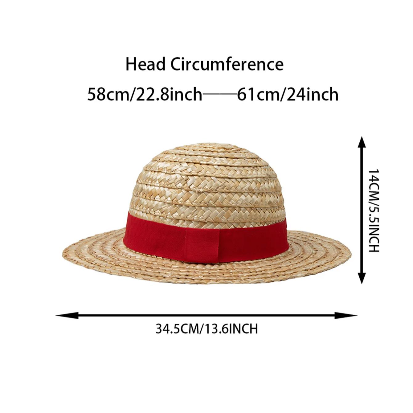 Topi Jerami Luffy Resmi Berlis - Home Decor Netflix ulasan dan harga