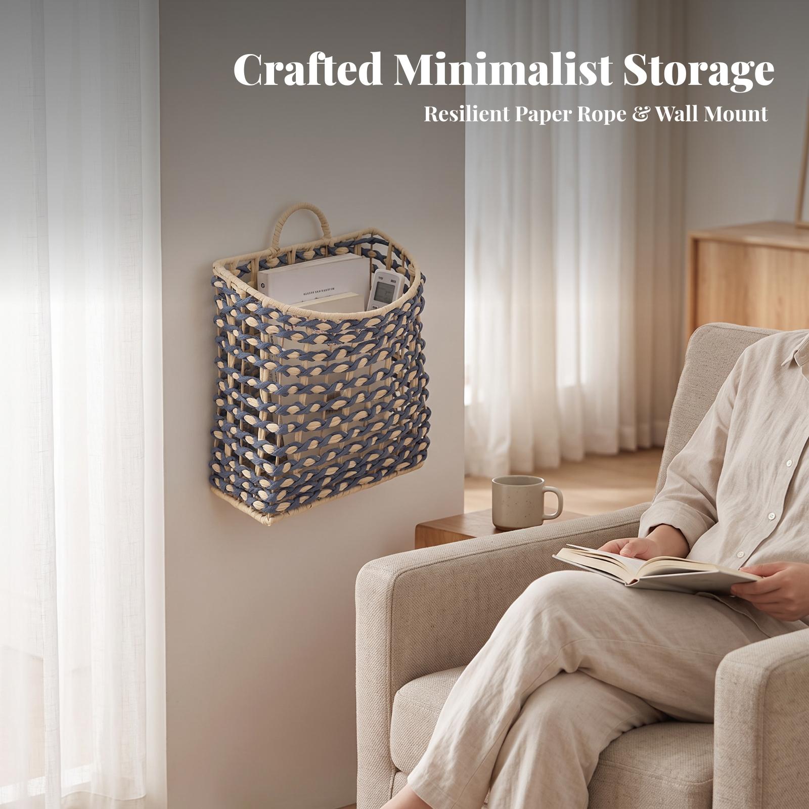 Keranjang Dinding Anyaman Hema - Woven Wall Basket ulasan dan harga