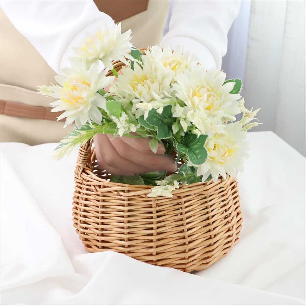 Keranjang Piknik Anyaman denga - Home Decor Garden ulasan dan harga