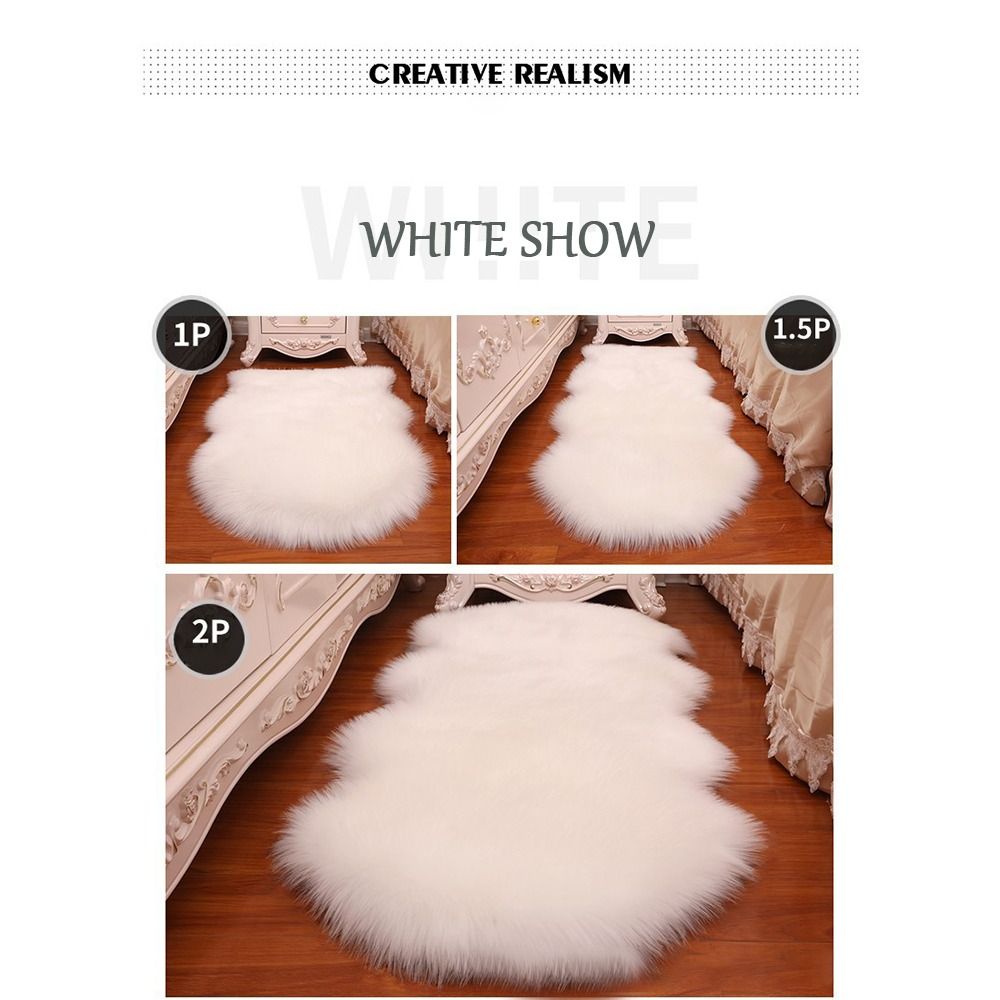 Karpet bulu halus panjang, kar - Cowhide Rug Faux ulasan dan harga