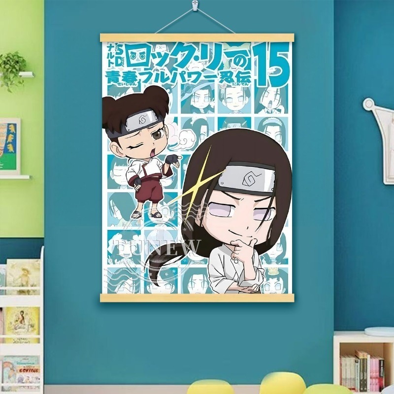 Poster Gulungan Naruto Rock Le - Home Decor Ai ulasan dan harga