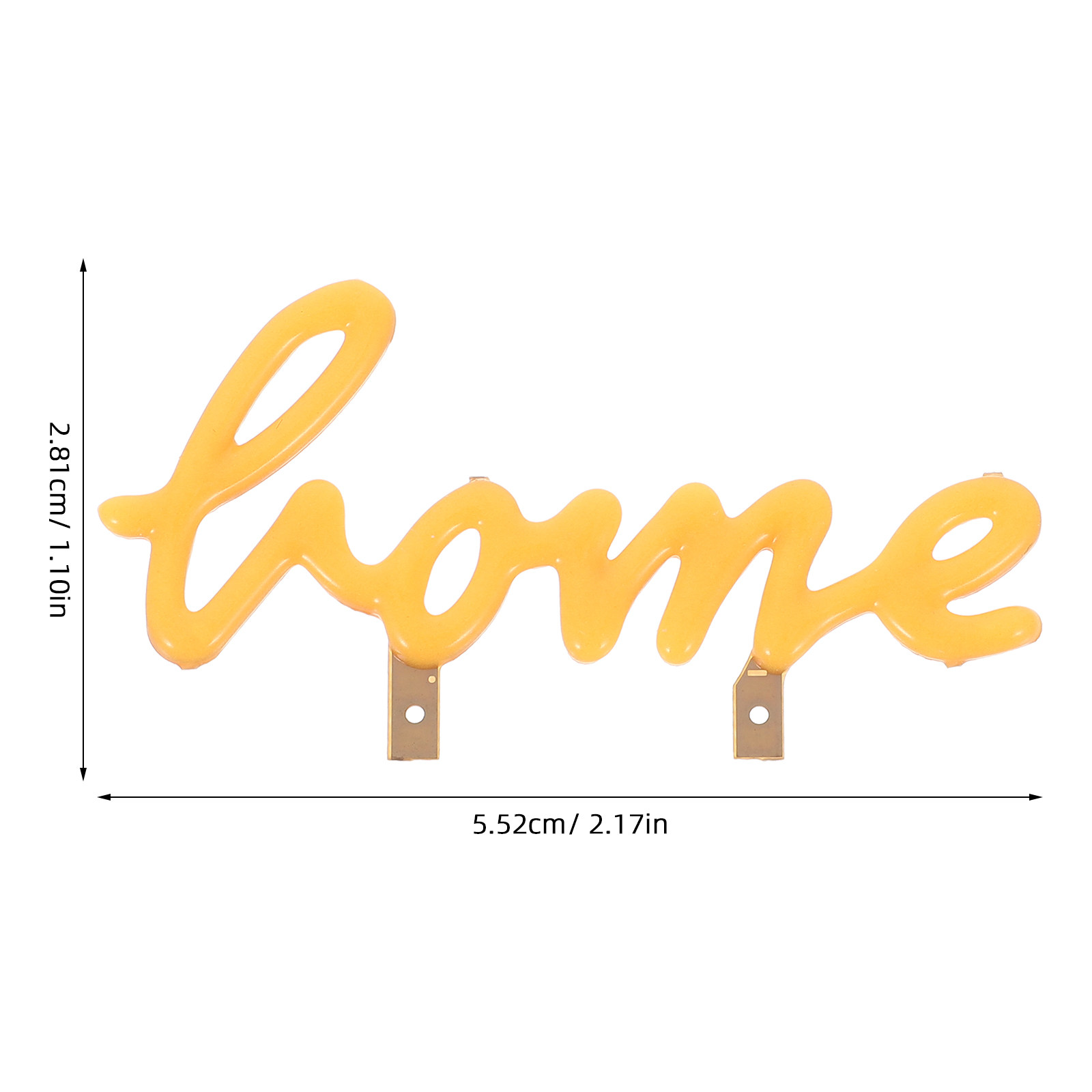 2 Buah Lampu LED Bentuk Alfabe - Home Decor Light ulasan dan harga