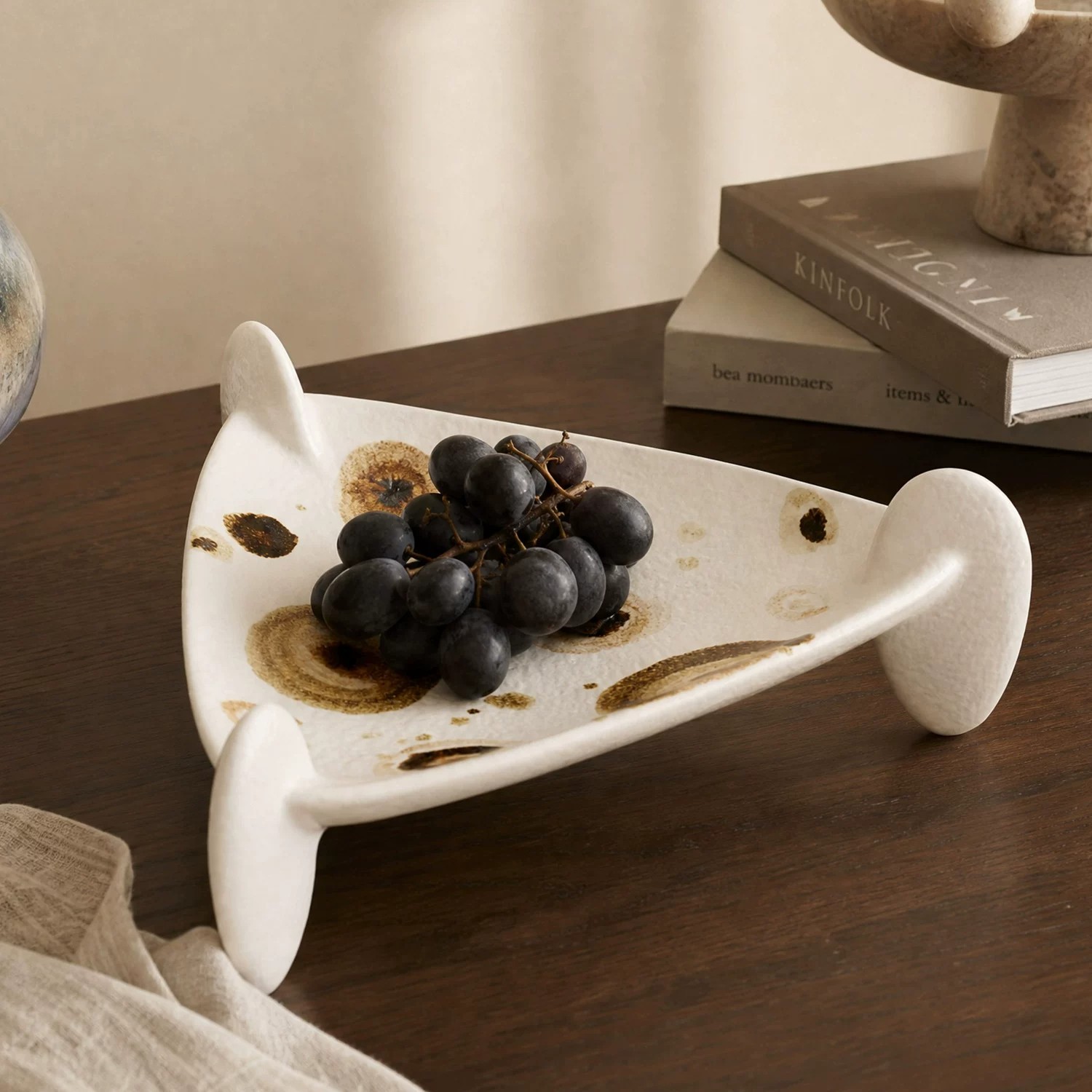 Nampan Keramik Nordik Kreatif  - Home Decor Exhibition ulasan dan harga