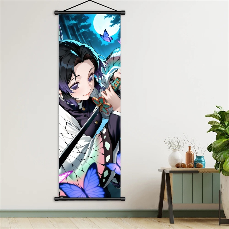 Shinobu Kocho Demon Slayer Art - Home Decor Deals ulasan dan harga