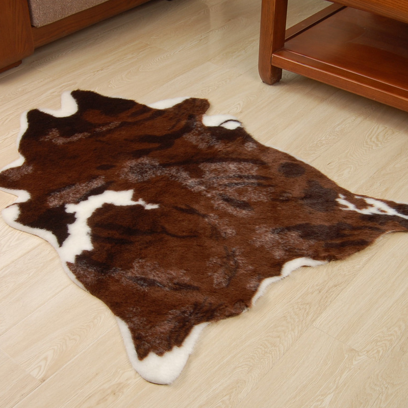 Karpet kulit imitasi gaya sapi - Cowhide Rug Faux ulasan dan harga