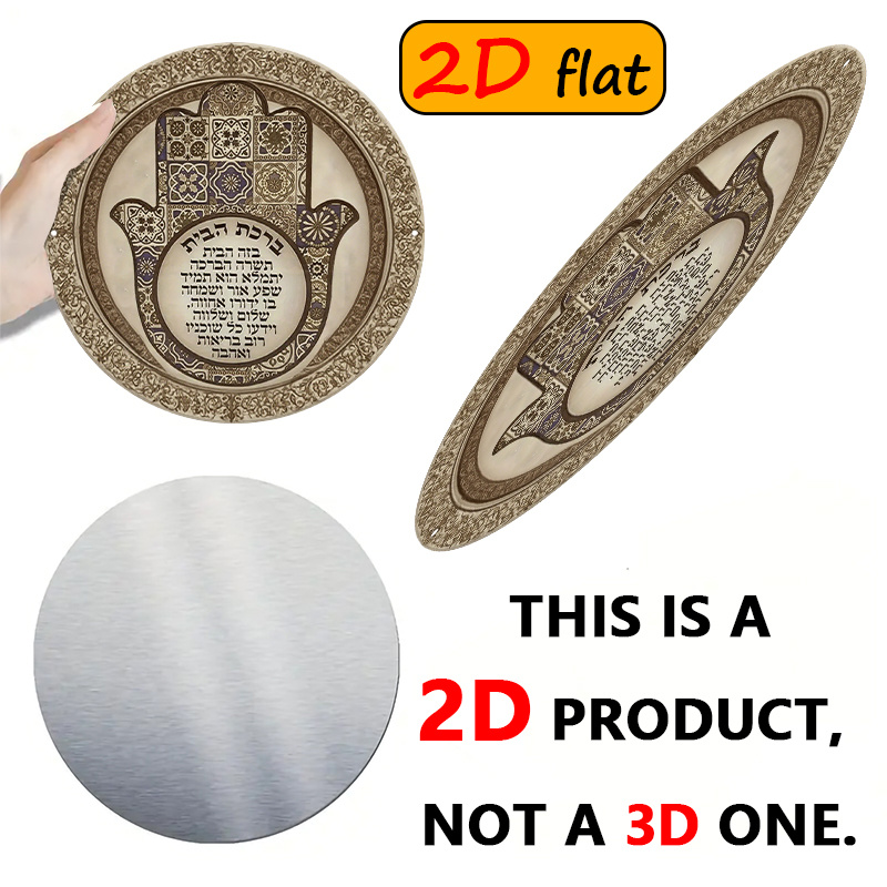 CIFBUY Hiasan Dinding Aluminiu - Home Decor Garden ulasan dan harga