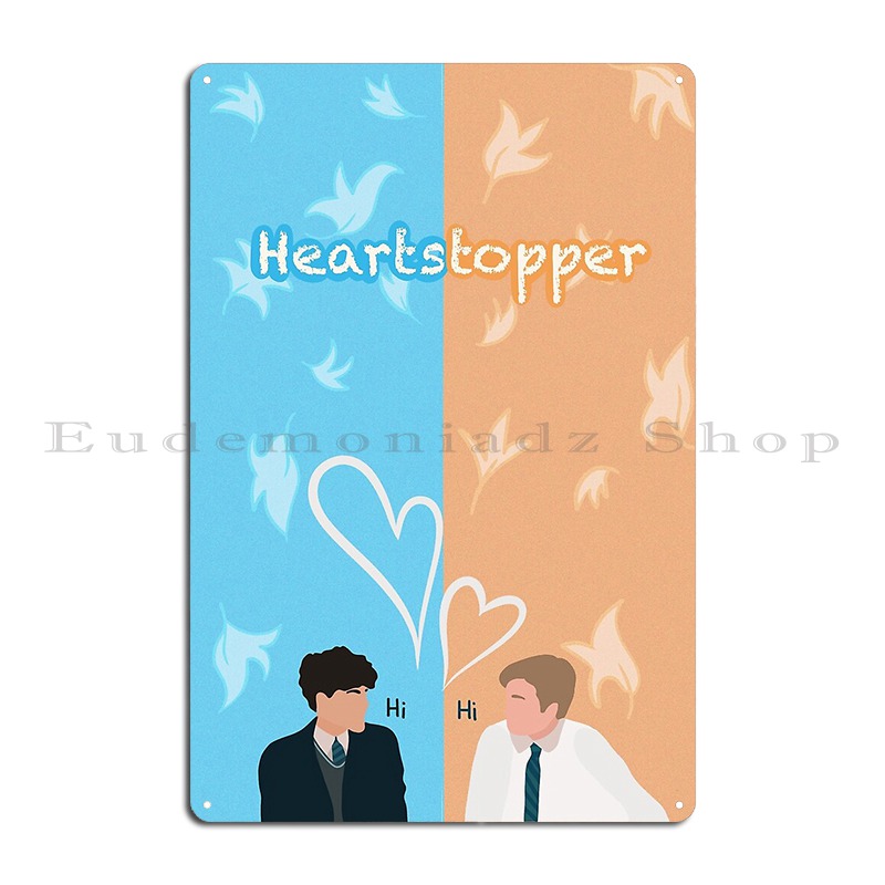 Heartstopper Netflix tanda log - Home Decor Netflix ulasan dan harga