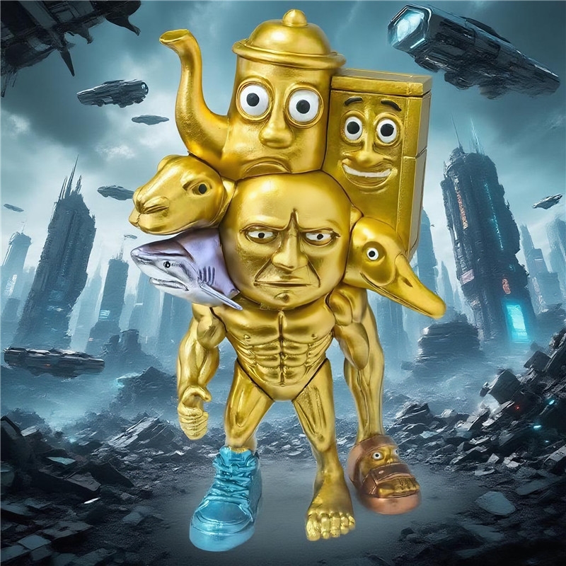 Set Lengkap Figur Monster Fusi - Home Decor Ai ulasan dan harga