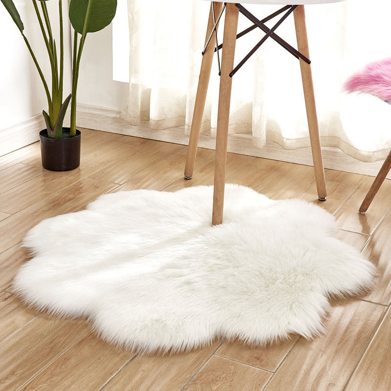 Plum Blossom Bentuk Lembut Bul - Cowhide Rug Faux ulasan dan harga