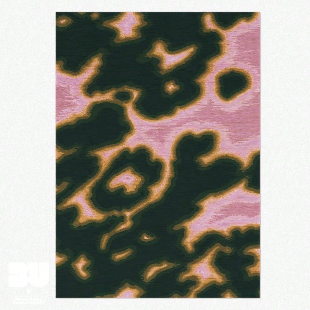 Karpet Area Motif Hewan Pink H - Cowhide Rug Faux ulasan dan harga