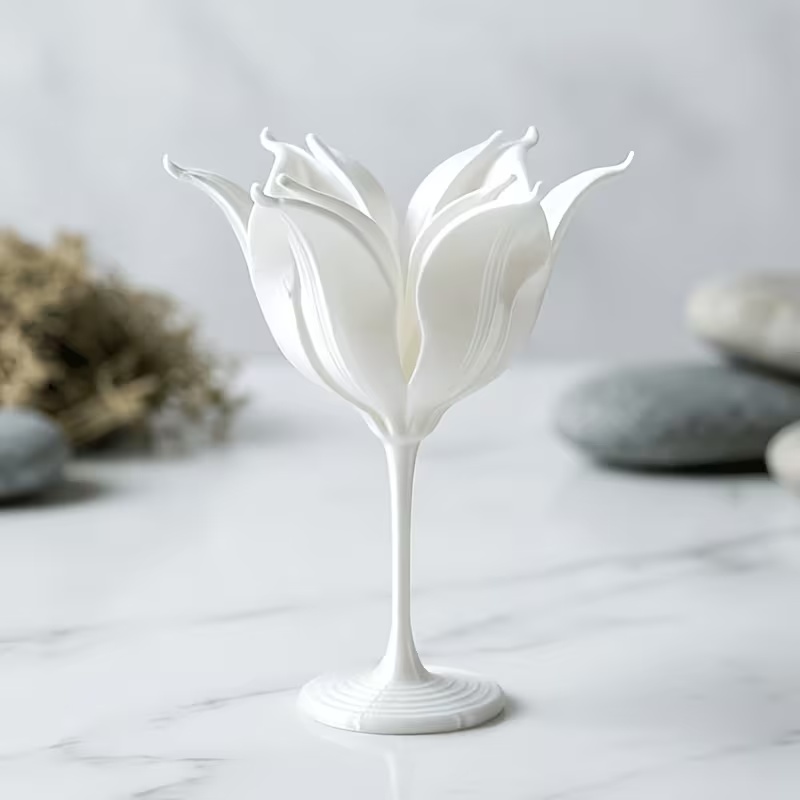Tempat Dupa Teratai Cetak 3D M - Home Decor Humacao ulasan dan harga