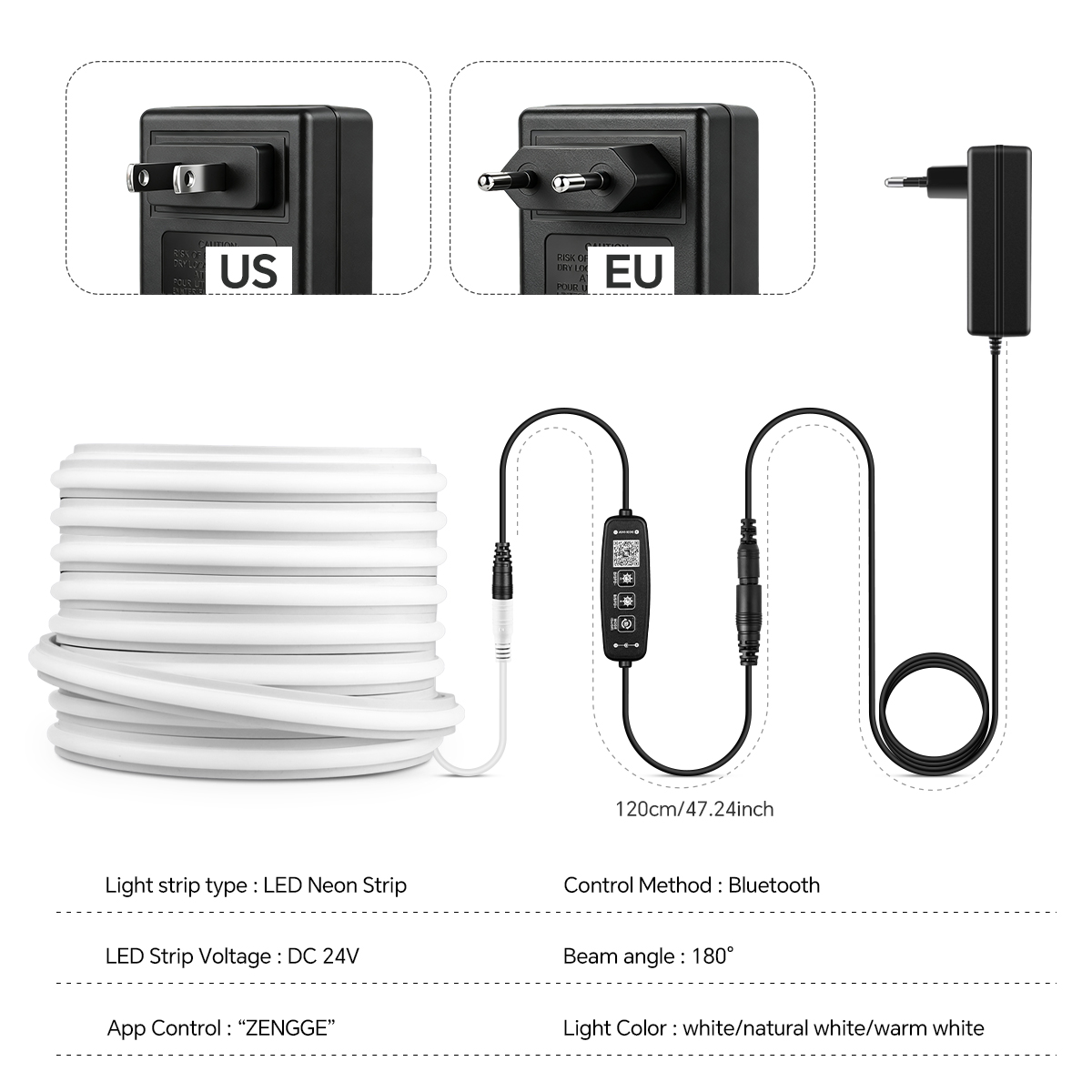 Lampu LED Neon 24V dengan Ting - Home Decor App ulasan dan harga
