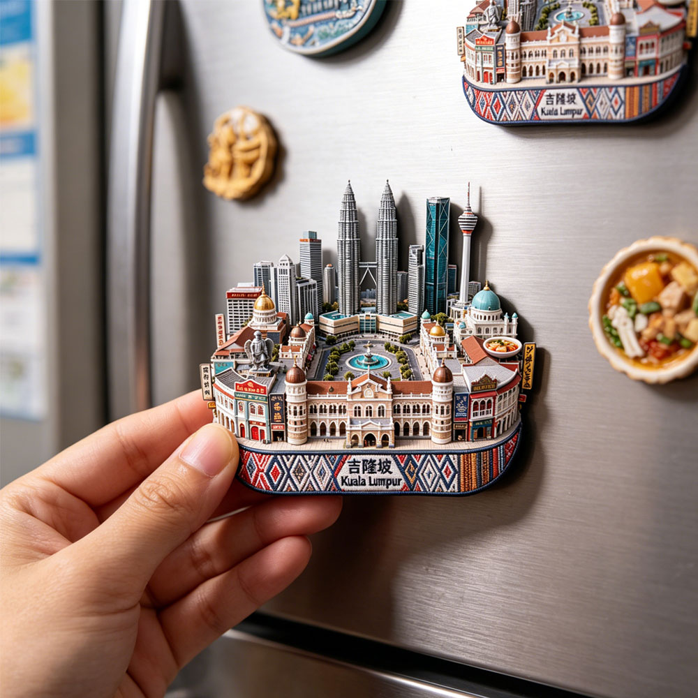 Magnet Kulkas Logam Kuala Lump - Home Decor Kuala Lumpur ulasan dan harga