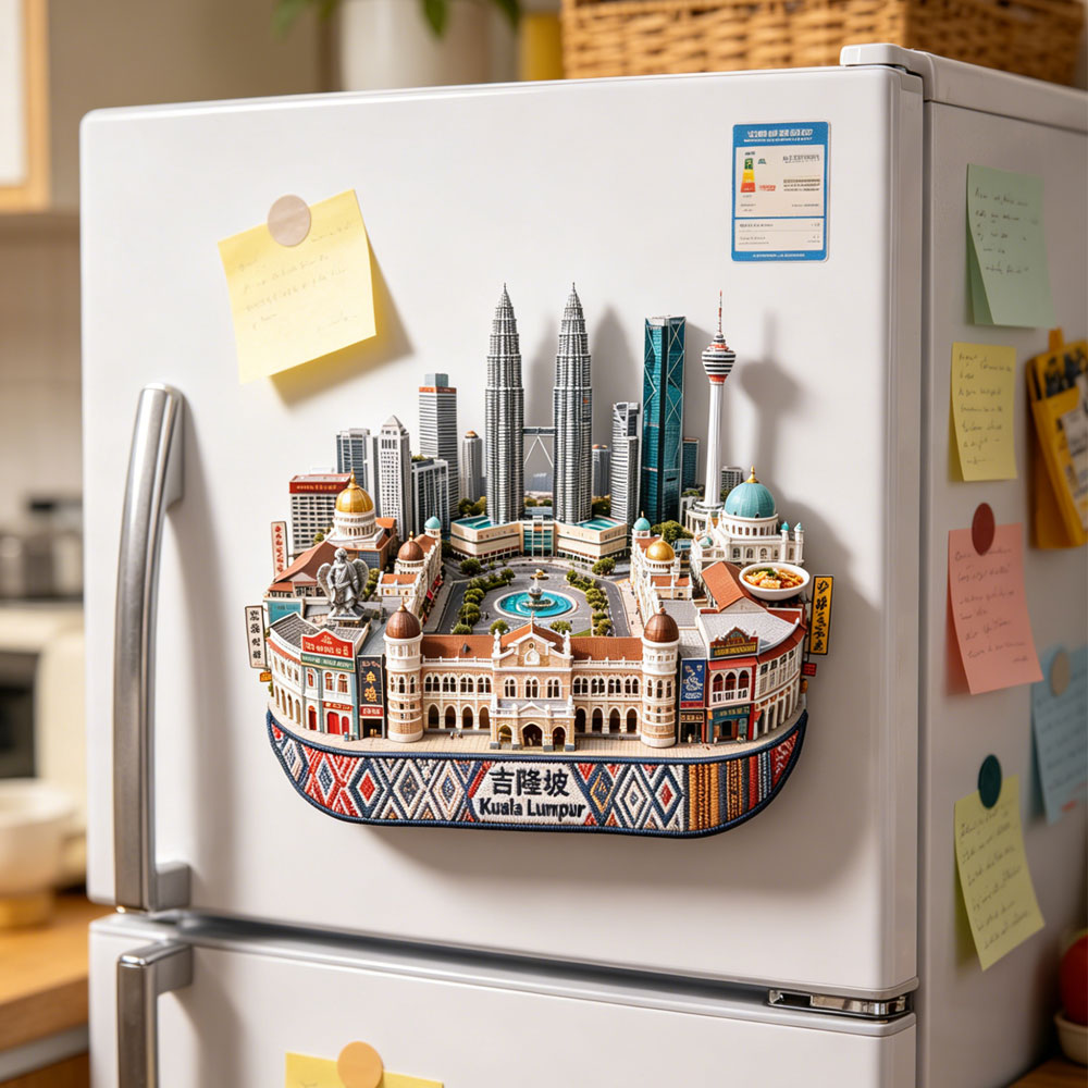 Magnet Kulkas Logam Kuala Lump - Home Decor Kuala Lumpur ulasan dan harga