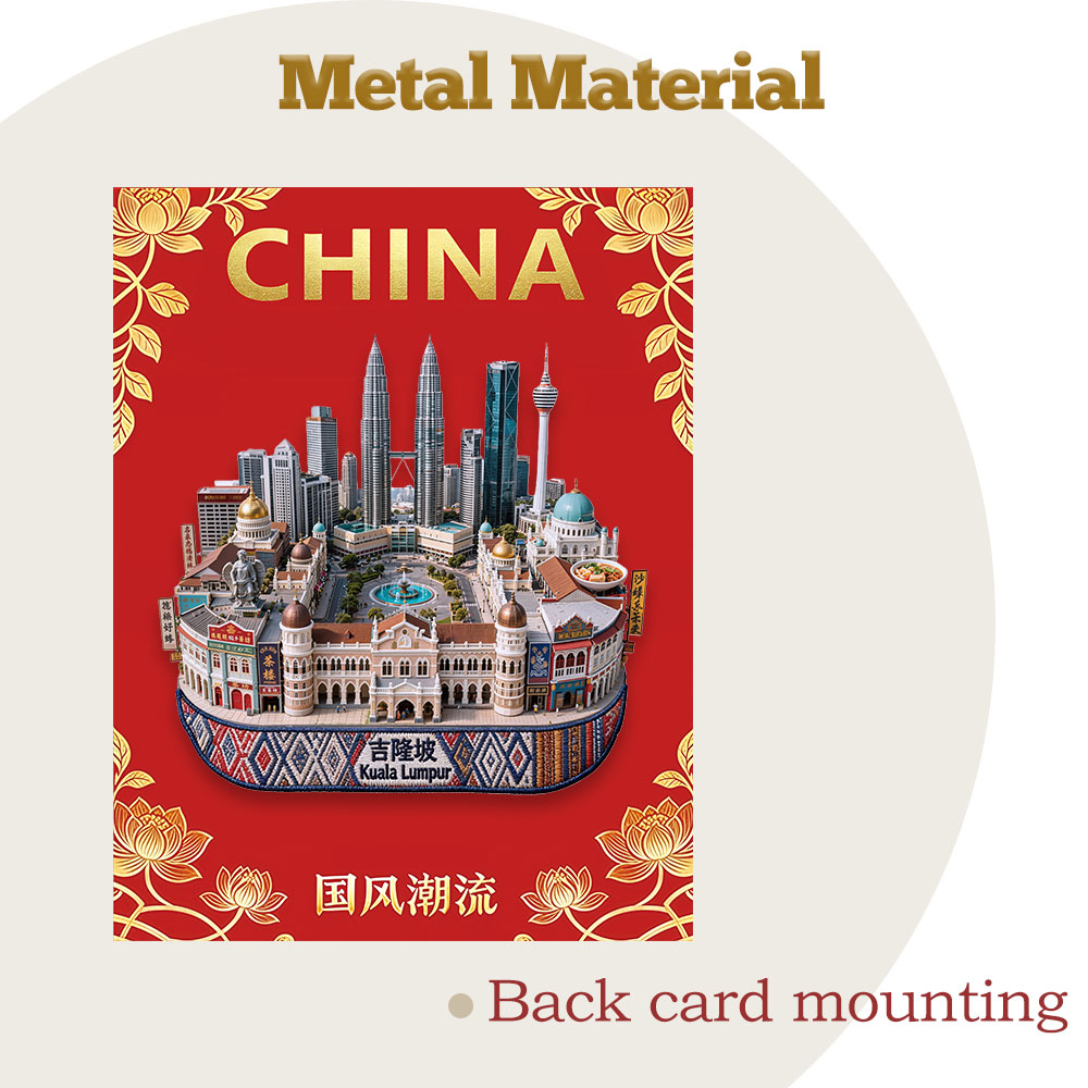 Magnet Kulkas Logam Kuala Lump - Home Decor Kuala Lumpur ulasan dan harga