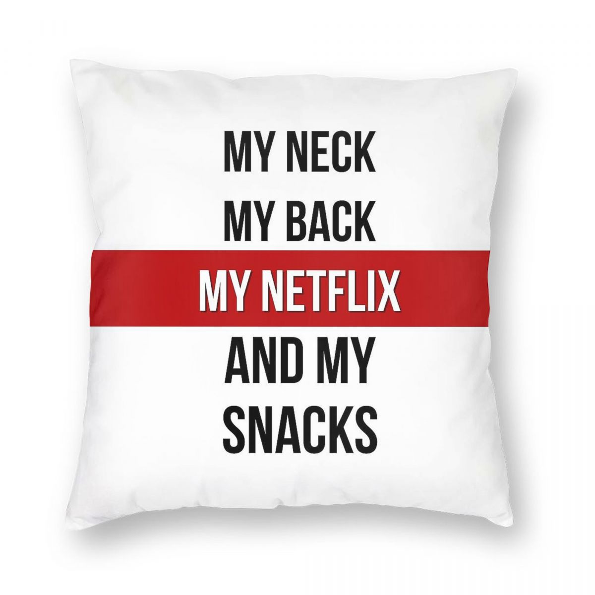 Sarung bantal persegi My Neck  - Home Decor Netflix ulasan dan harga