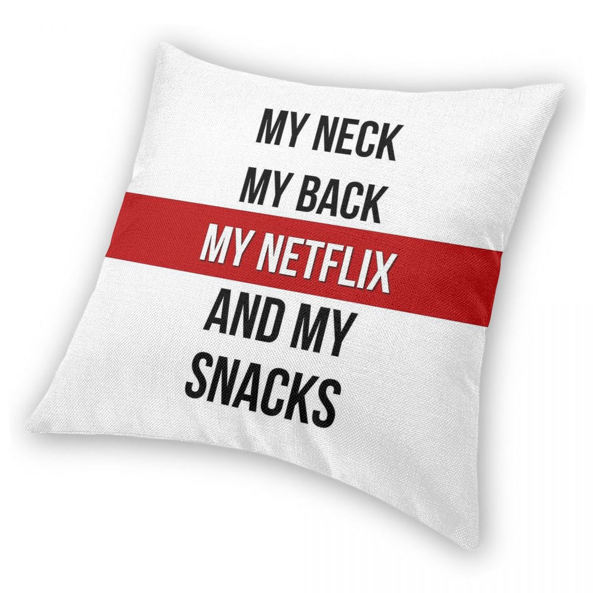 Sarung bantal persegi My Neck  - Home Decor Netflix ulasan dan harga
