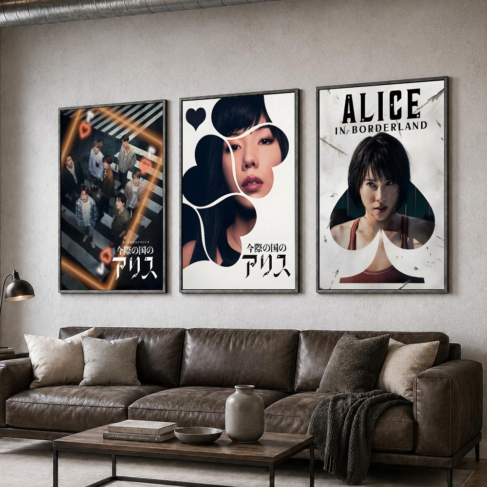Poster TV Alice In Borderland  - Home Decor Netflix ulasan dan harga