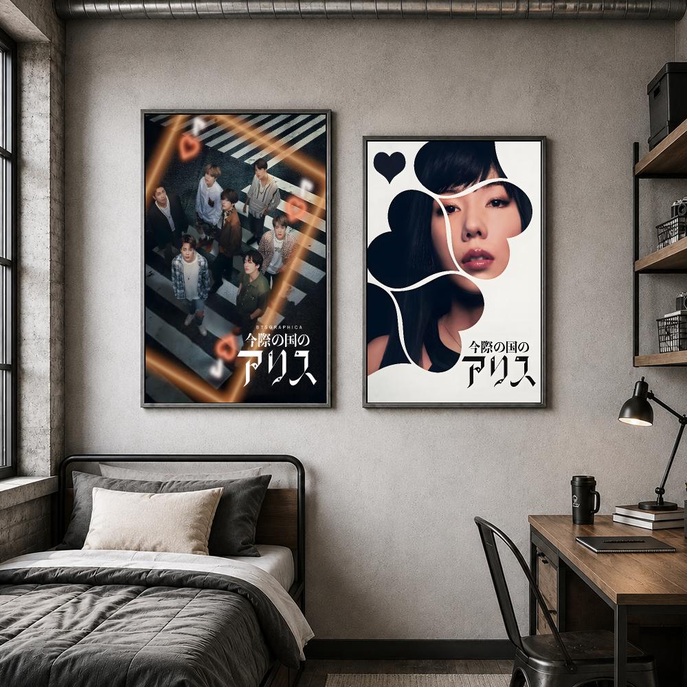 Poster TV Alice In Borderland  - Home Decor Netflix ulasan dan harga