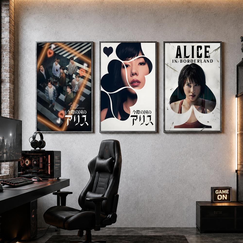 Poster TV Alice In Borderland  - Home Decor Netflix ulasan dan harga