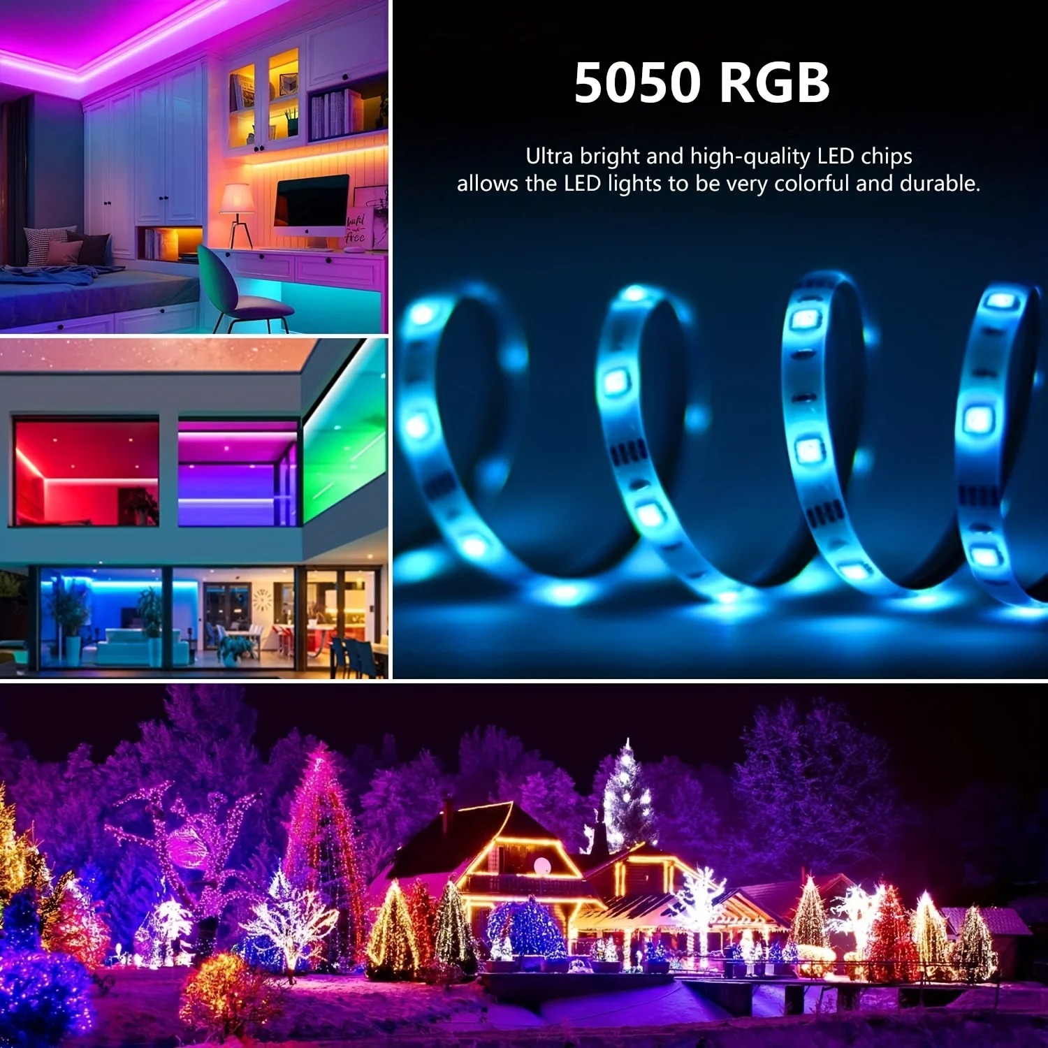 10M 20M 30M Lampu LED RGB Stri - Home Decor App ulasan dan harga