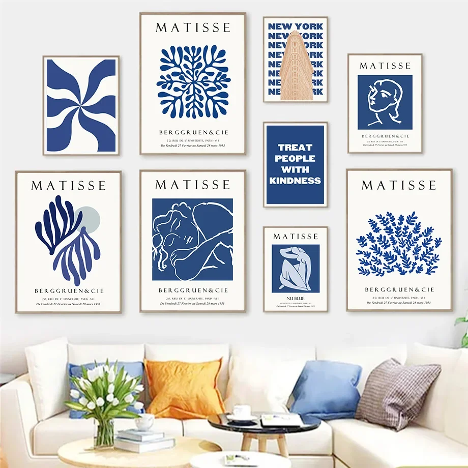 Seni Dinding Minimalis Skandin - Home Decor Exhibition ulasan dan harga