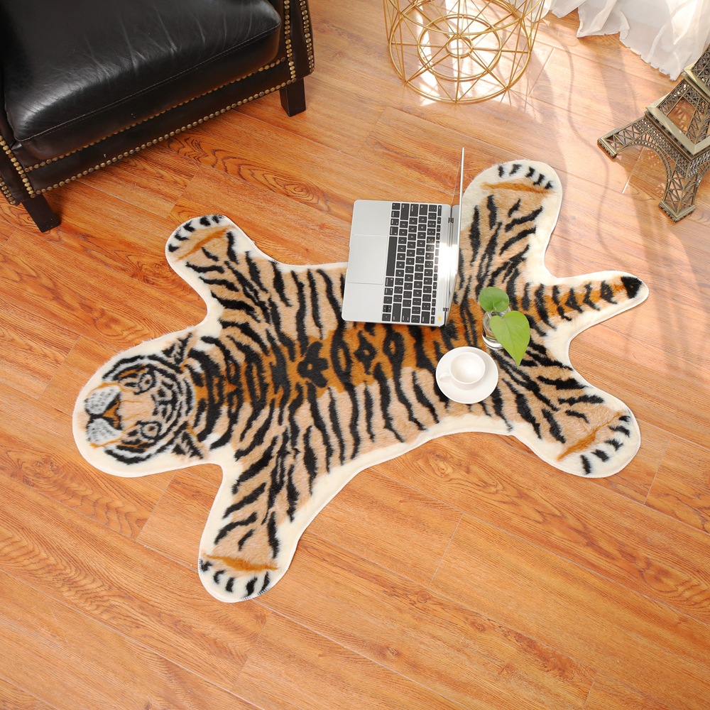Karpet motif macan tutul sapi, - Cowhide Rug Faux ulasan dan harga