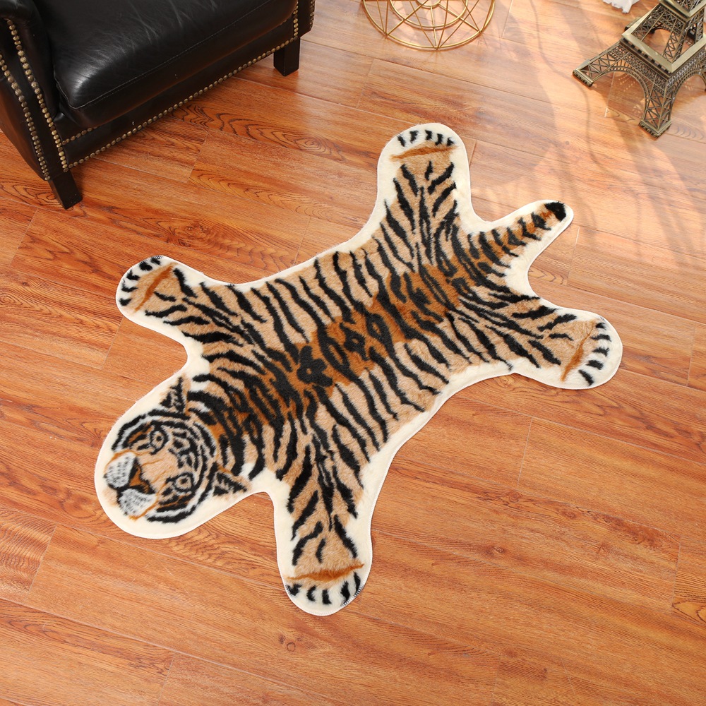 Karpet motif macan tutul sapi, - Cowhide Rug Faux ulasan dan harga