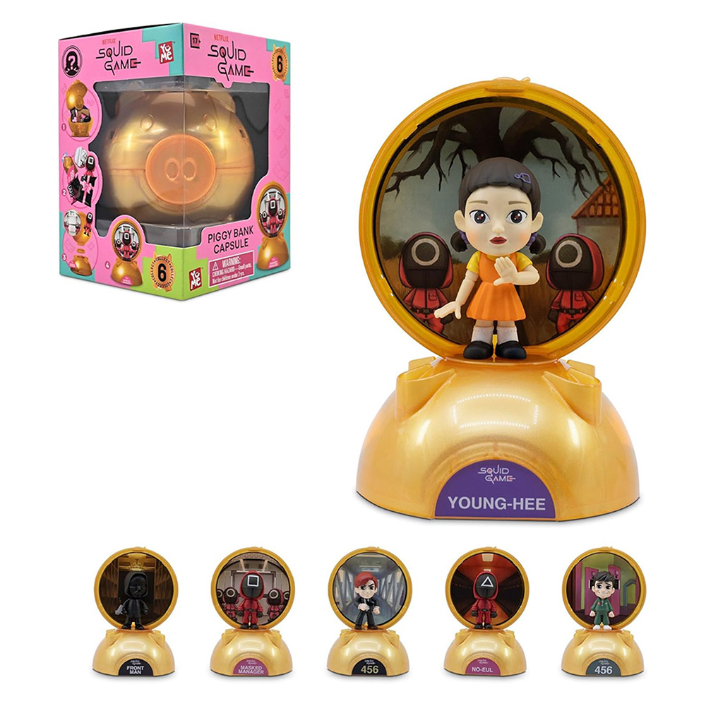 1 Buah Figur 3D Squid Game Res - Home Decor Netflix ulasan dan harga