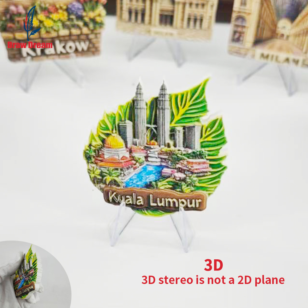 1 Buah Magnet Kulkas Timbul 3D - Home Decor Kuala Lumpur ulasan dan harga