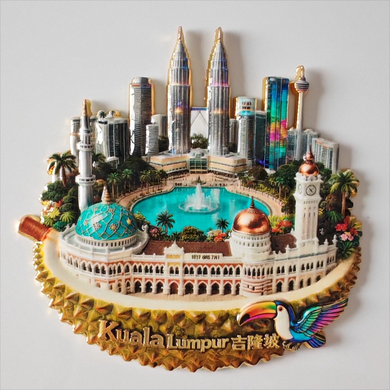 Magnet Kulkas Malaysia Bahan L - Home Decor Kuala Lumpur ulasan dan harga