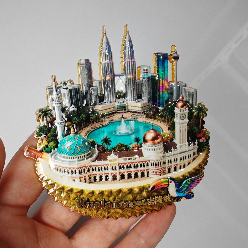 Magnet Kulkas Malaysia Bahan L - Home Decor Kuala Lumpur ulasan dan harga