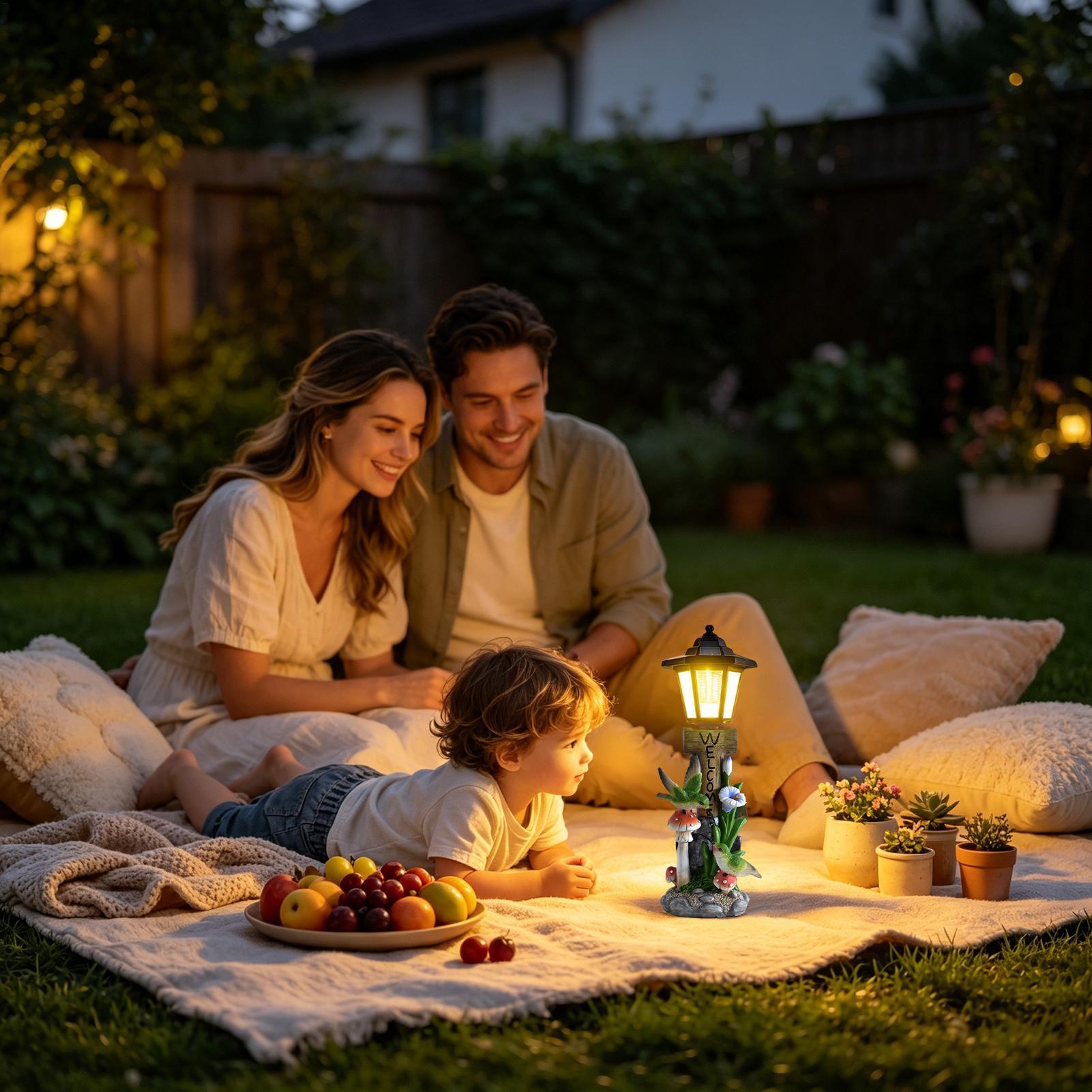 Lampu Taman Tenaga Surya Patun - Home Decor Garden ulasan dan harga