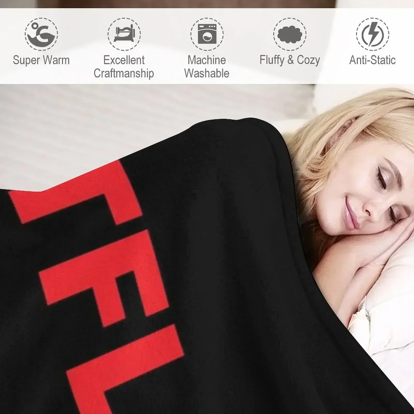 NETFLIX AND CHILL Selimut Deko - Home Decor Netflix ulasan dan harga