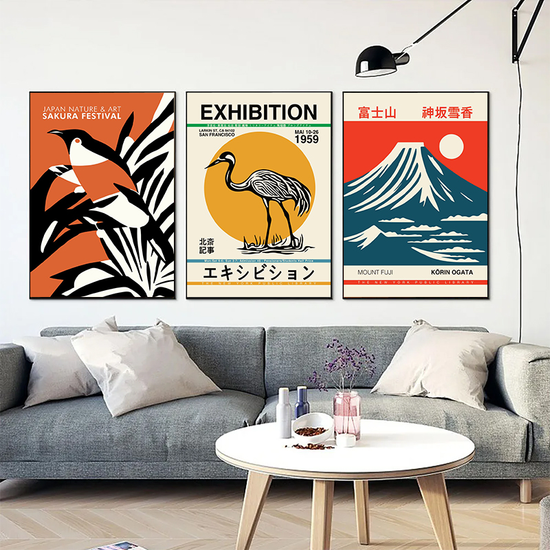 Poster dan Cetakan Budaya Vint - Home Decor Exhibition ulasan dan harga