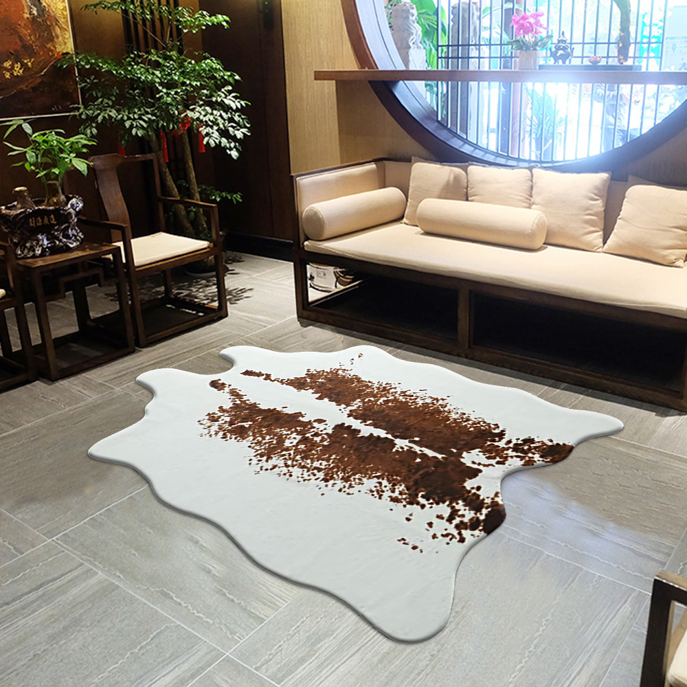 Karpet kulit hewan imitasi ant - Cowhide Rug Faux ulasan dan harga