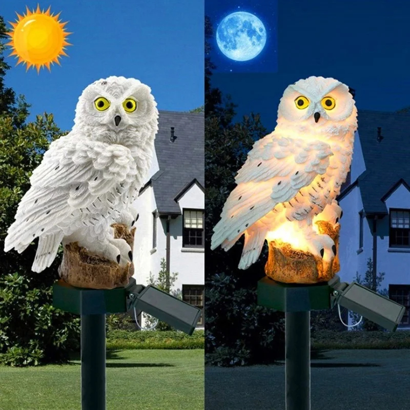 Lampu Taman Patung Burung Hant - Home Decor Garden ulasan dan harga