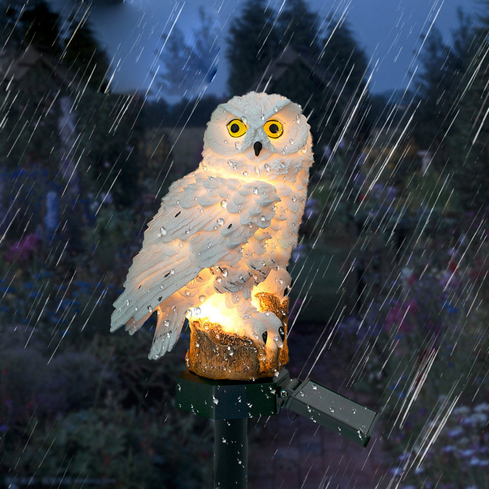 Lampu Taman Patung Burung Hant - Home Decor Garden ulasan dan harga