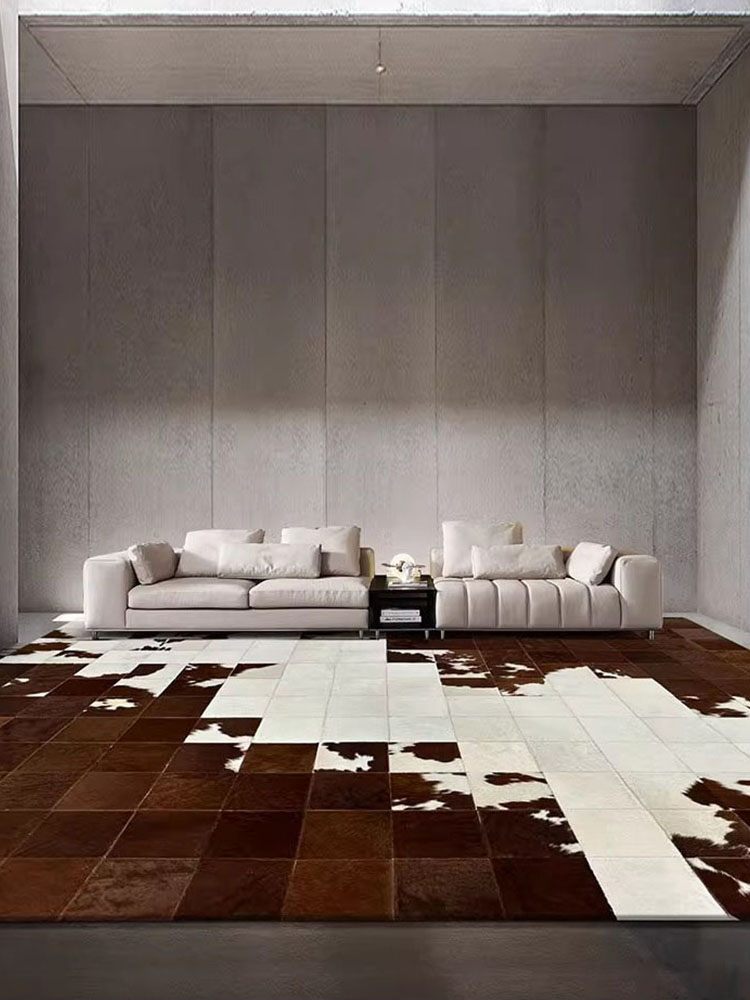 Karpet Ruang Tamu Kulit Sapi M - Cowhide Rug Faux ulasan dan harga