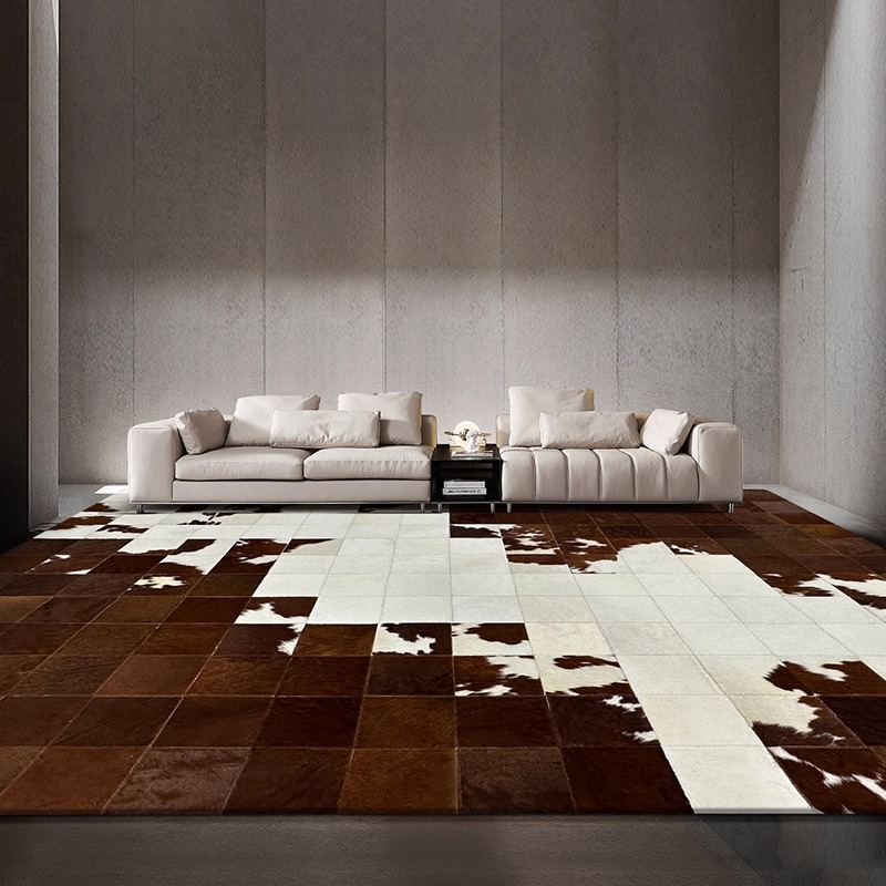 Karpet Ruang Tamu Kulit Sapi M - Cowhide Rug Faux ulasan dan harga