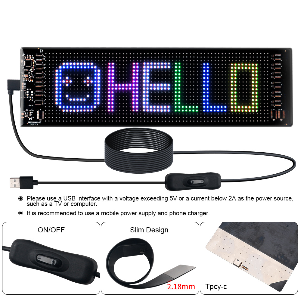 Panel Piksel LED Matriks Bergu - Home Decor App ulasan dan harga