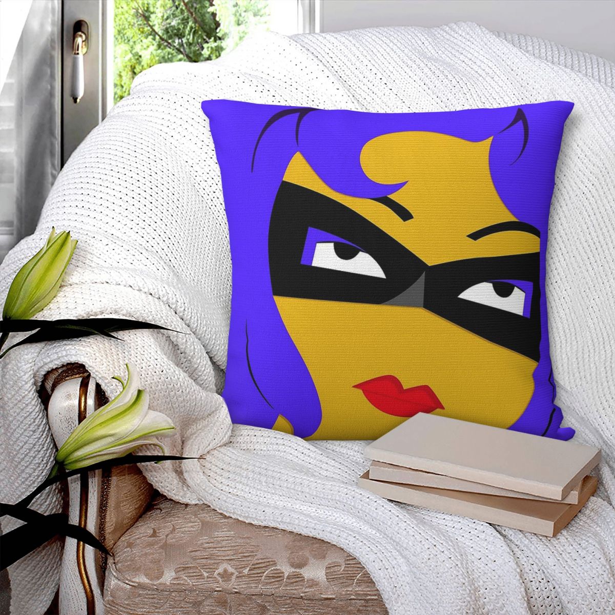 2018 Netflix Masked Woman Saru - Home Decor Netflix ulasan dan harga