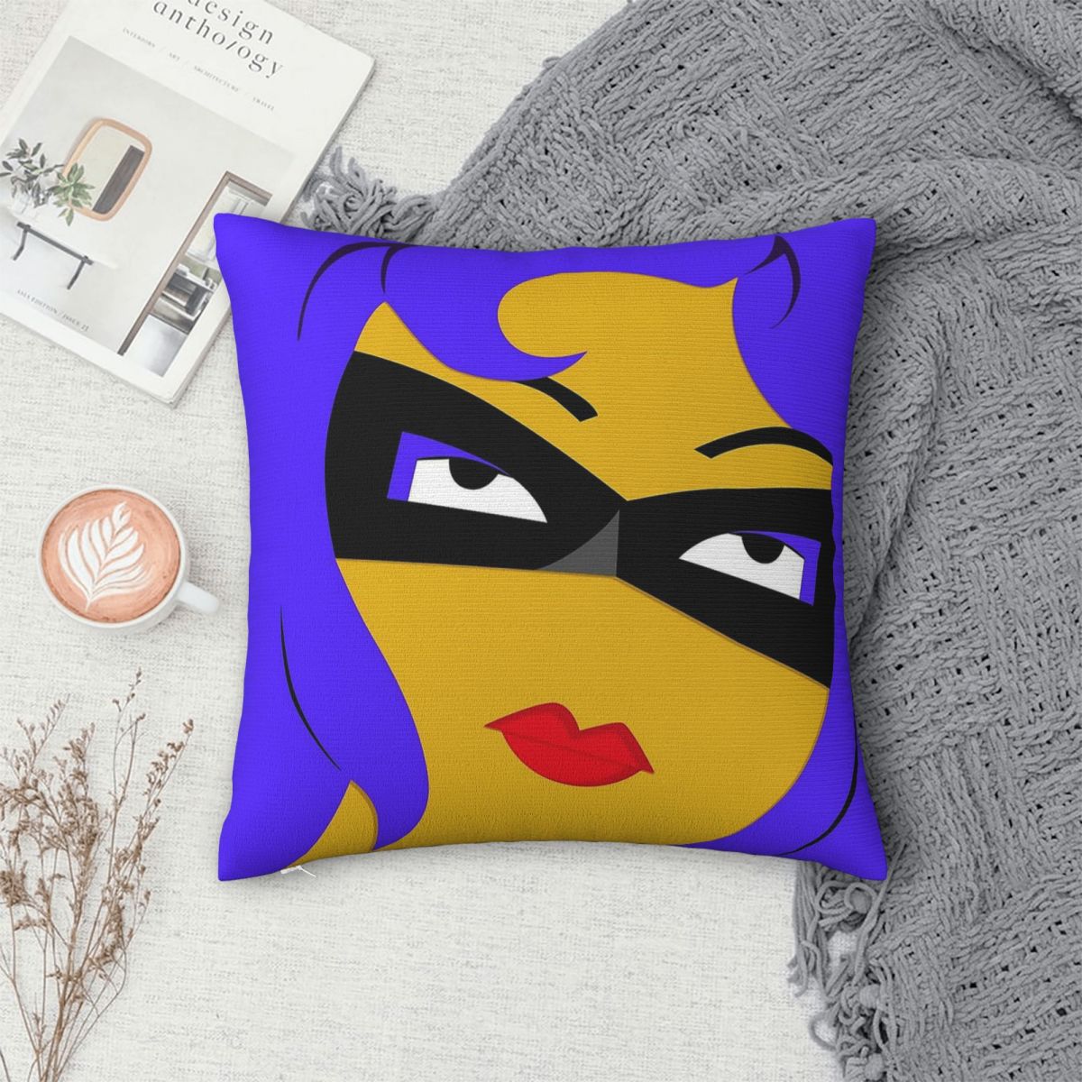 2018 Netflix Masked Woman Saru - Home Decor Netflix ulasan dan harga