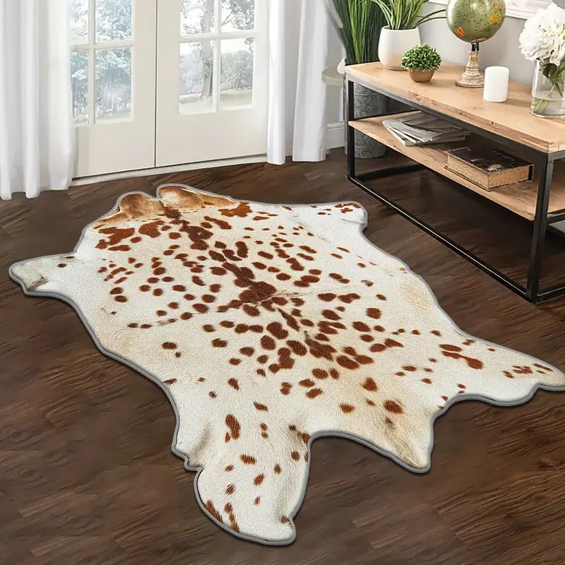 VIKAMA Karpet Kulit Hewan Imit - Cowhide Rug Faux ulasan dan harga